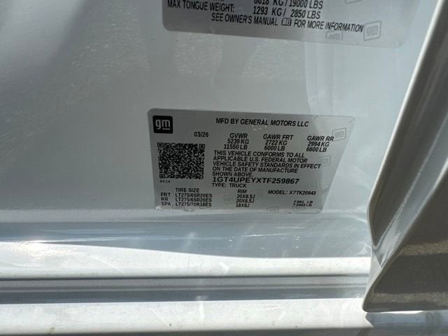 2026 GMC Sierra 2500 HD AT4