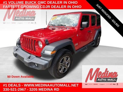 2018 Jeep Wrangler Unlimited Sport S