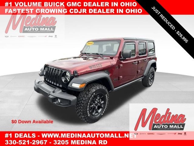 2022 Jeep Wrangler Unlimited Willys