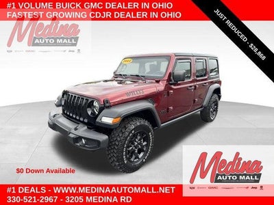 2022 Jeep Wrangler Unlimited Willys