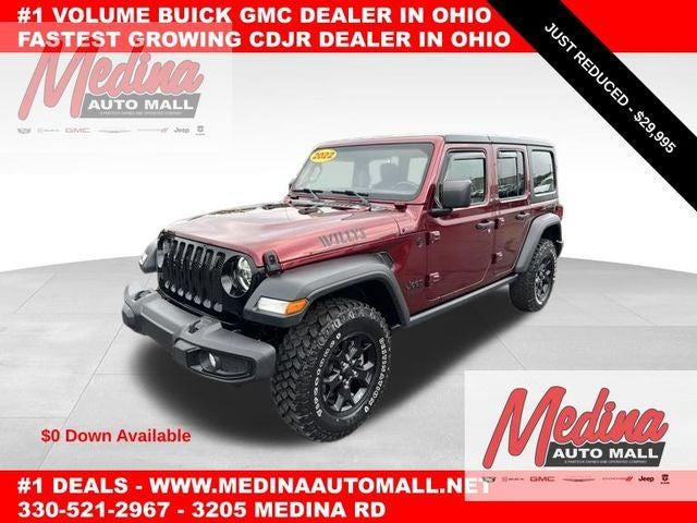 2022 Jeep Wrangler Unlimited Willys