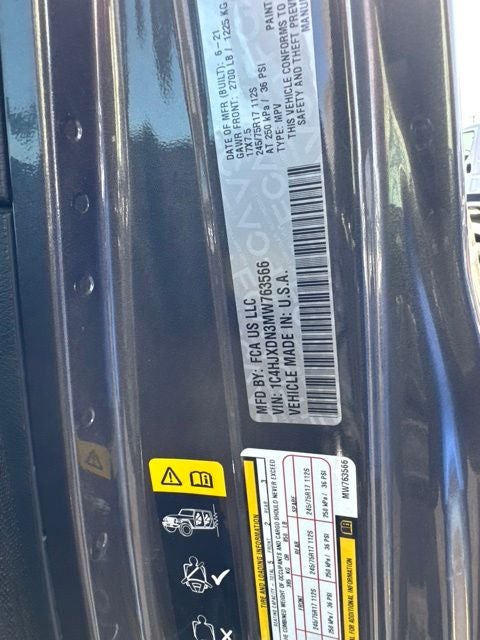 2021 Jeep Wrangler Unlimited Sport S