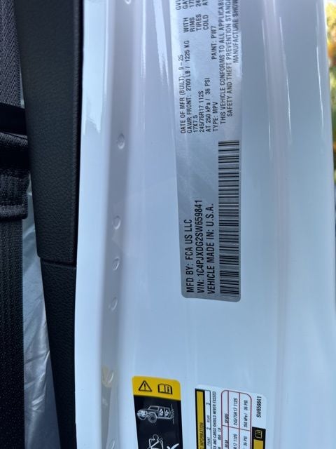 2025 Jeep Wrangler Sport S