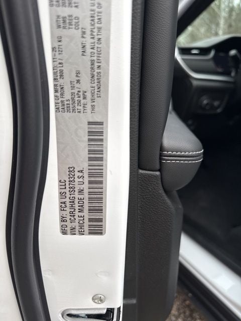 2025 Jeep Grand Cherokee Altitude X