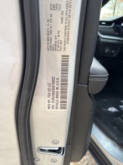 2025 Jeep Grand Cherokee Altitude X