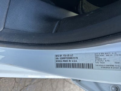 2025 RAM 1500 Big Horn/Lone Star