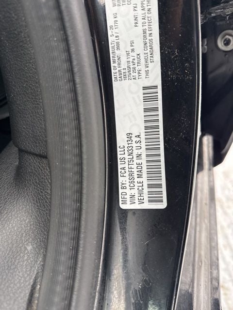 2020 RAM 1500 Big Horn/Lone Star