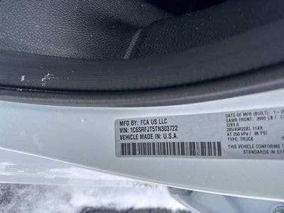 2026 RAM 1500 Laramie