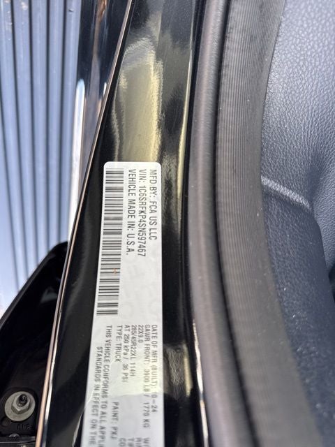 2025 RAM 1500 Tungsten