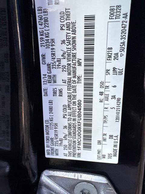2015 Ford Escape SE