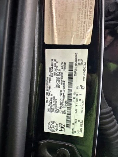 2016 Ford F-150 XLT