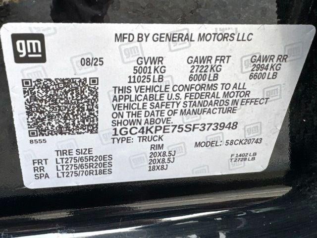 2025 Chevrolet Silverado 2500HD LTZ