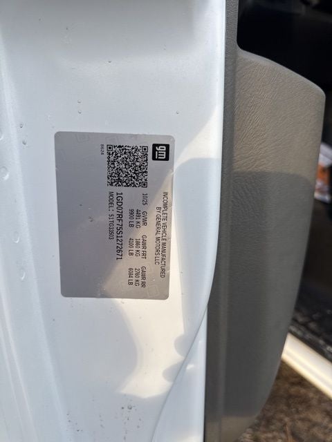 2025 GMC Savana 3500 Work Van