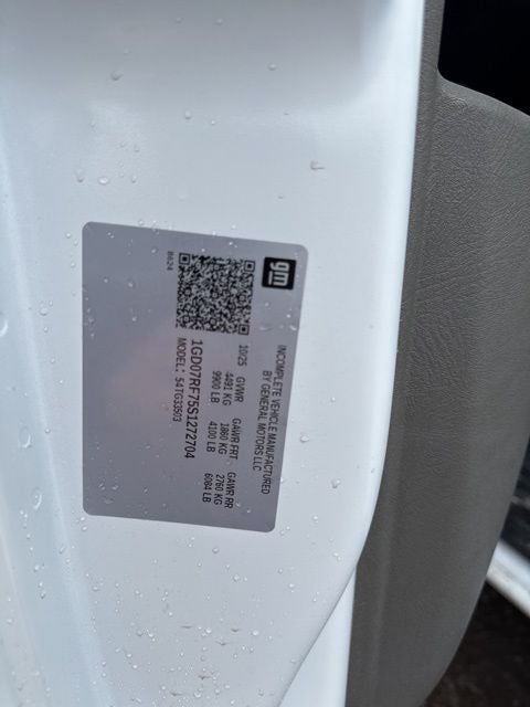 2025 GMC Savana 3500 Work Van