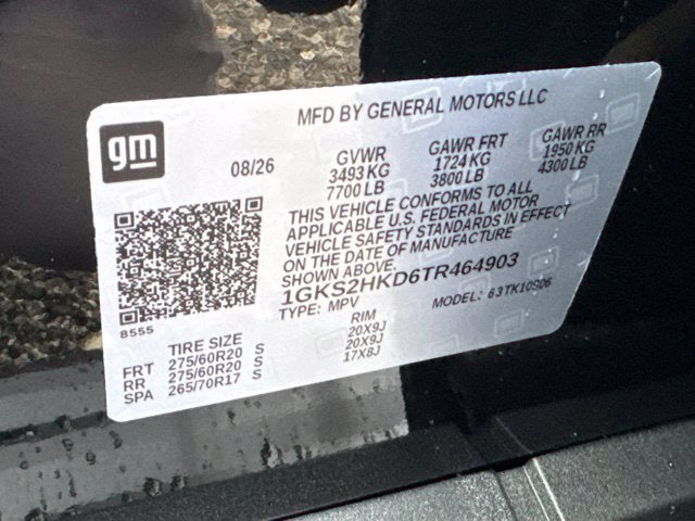 2026 GMC Yukon XL AT4