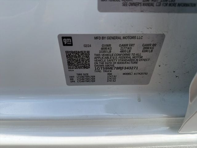 2024 GMC Sierra 2500HD SLE