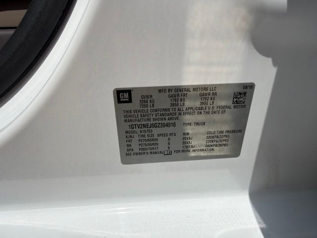 2016 GMC Sierra 1500 SLT