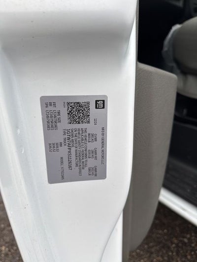 2025 GMC Savana 2500 Work Van