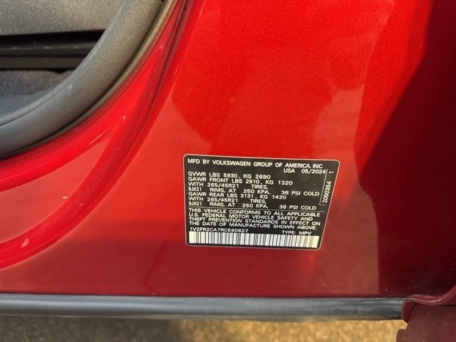 2024 Volkswagen Atlas 2.0T SEL Premium R-Line