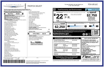 2026 Chrysler Pacifica Select