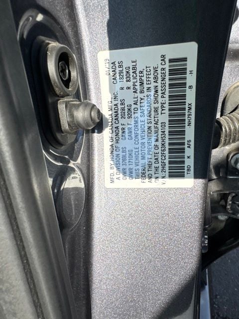 2019 Honda Civic LX