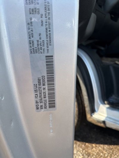 2026 RAM ProMaster 1500 Low Roof