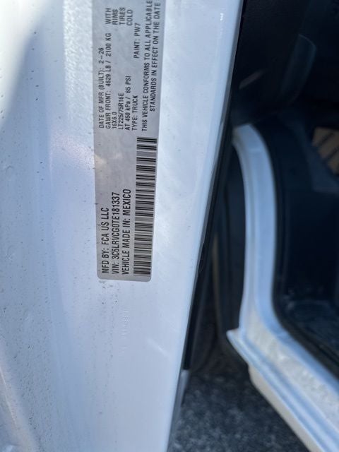 2026 RAM ProMaster 2500 High Roof