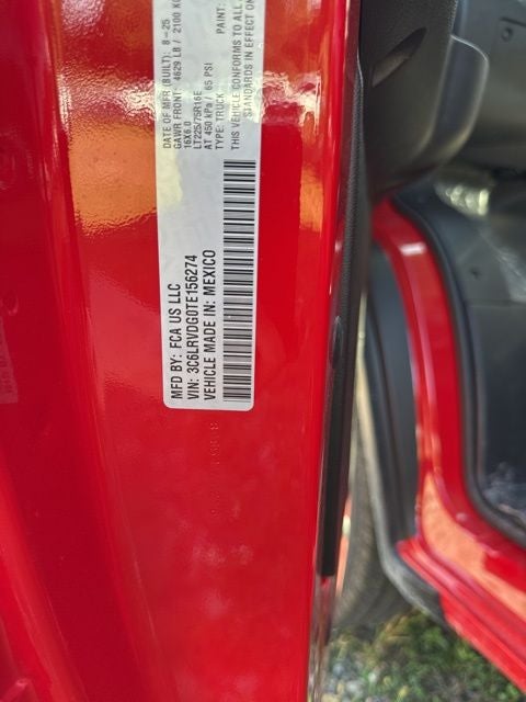 2026 RAM ProMaster 2500 High Roof