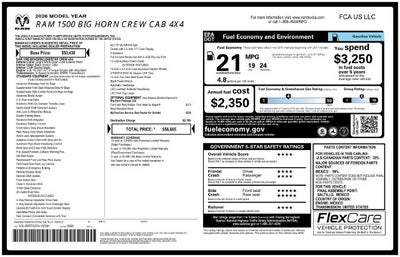 2026 RAM 1500 Big Horn/Lone Star