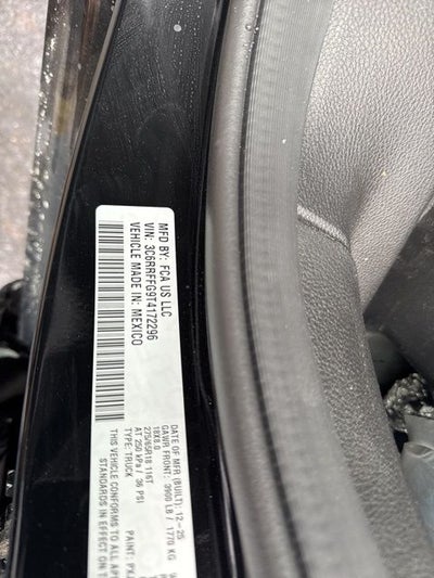 2026 RAM 1500 Big Horn/Lone Star