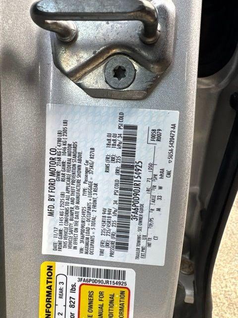 2018 Ford Fusion Titanium