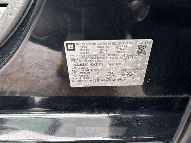 2017 Chevrolet Silverado 1500 LTZ 2LZ