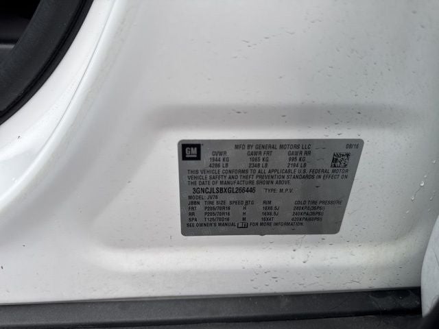 2016 Chevrolet Trax LT