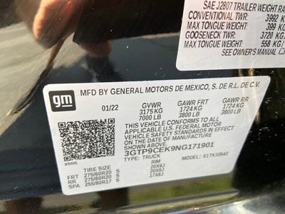 2022 GMC Sierra 1500 Limited Elevation