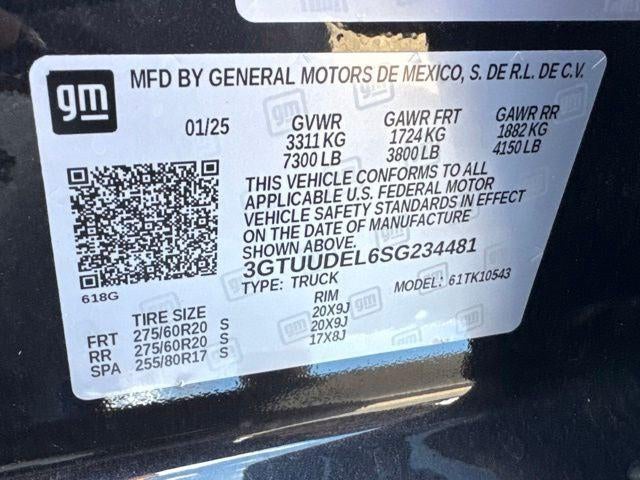 2025 GMC Sierra 1500 SLT