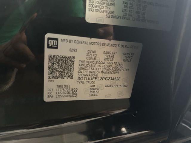 2023 GMC Sierra 1500 AT4X