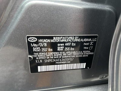 2018 Hyundai Sonata SE
