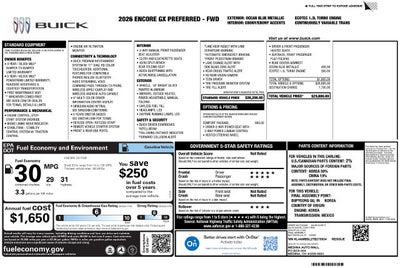 2026 Buick Encore GX Preferred