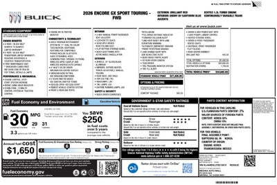 2026 Buick Encore GX Sport Touring