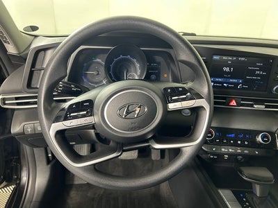 2022 Hyundai Elantra Hybrid Blue