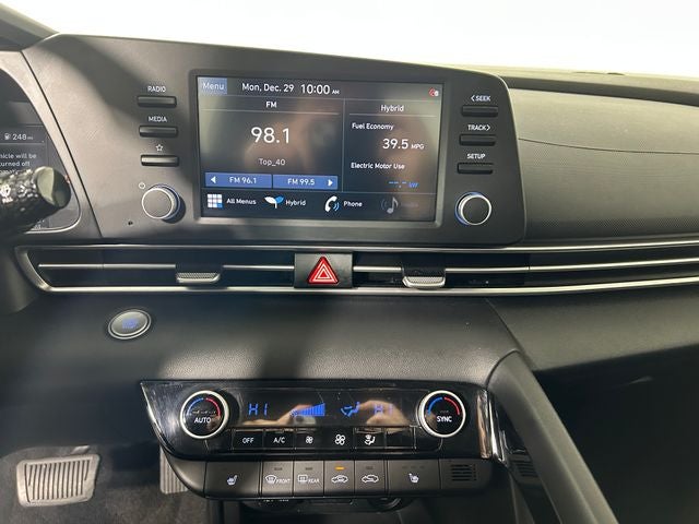 2022 Hyundai Elantra Hybrid Blue