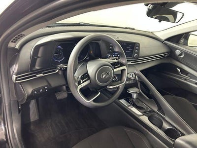 2022 Hyundai Elantra Hybrid Blue