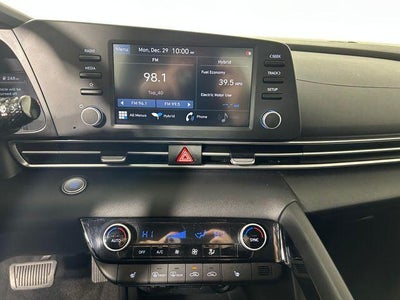 2022 Hyundai Elantra Hybrid Blue