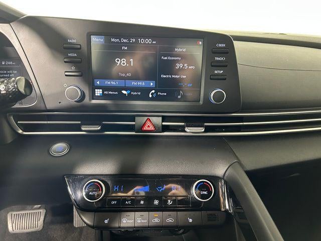 2022 Hyundai Elantra Hybrid Blue