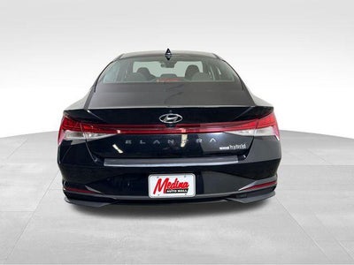 2022 Hyundai Elantra Hybrid Blue