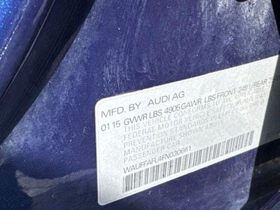 2015 Audi A4 2.0T Premium Plus quattro