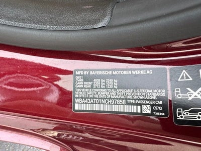 2022 BMW 4 Series 430i xDrive