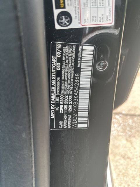 2019 Mercedes-Benz E-Class E 300 4MATIC®