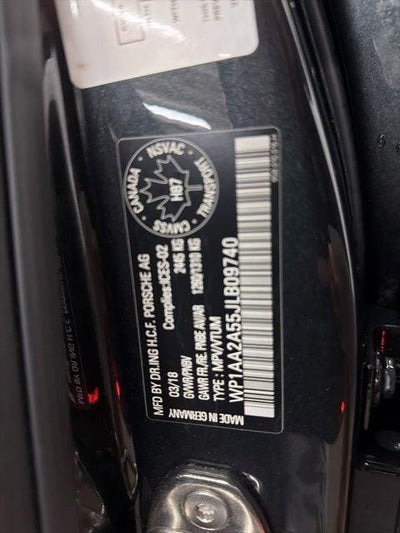 2018 Porsche Macan Sport Edition