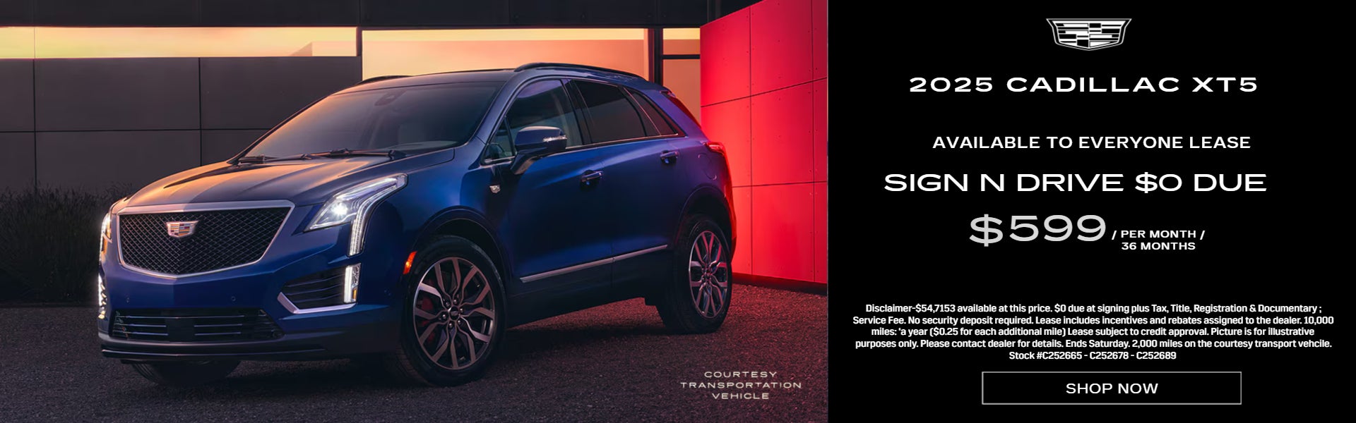 CADILLAC XT5 LEASE SPECIALS NEAR AKRON, CLEVELAND AND MEDINA OHIO
